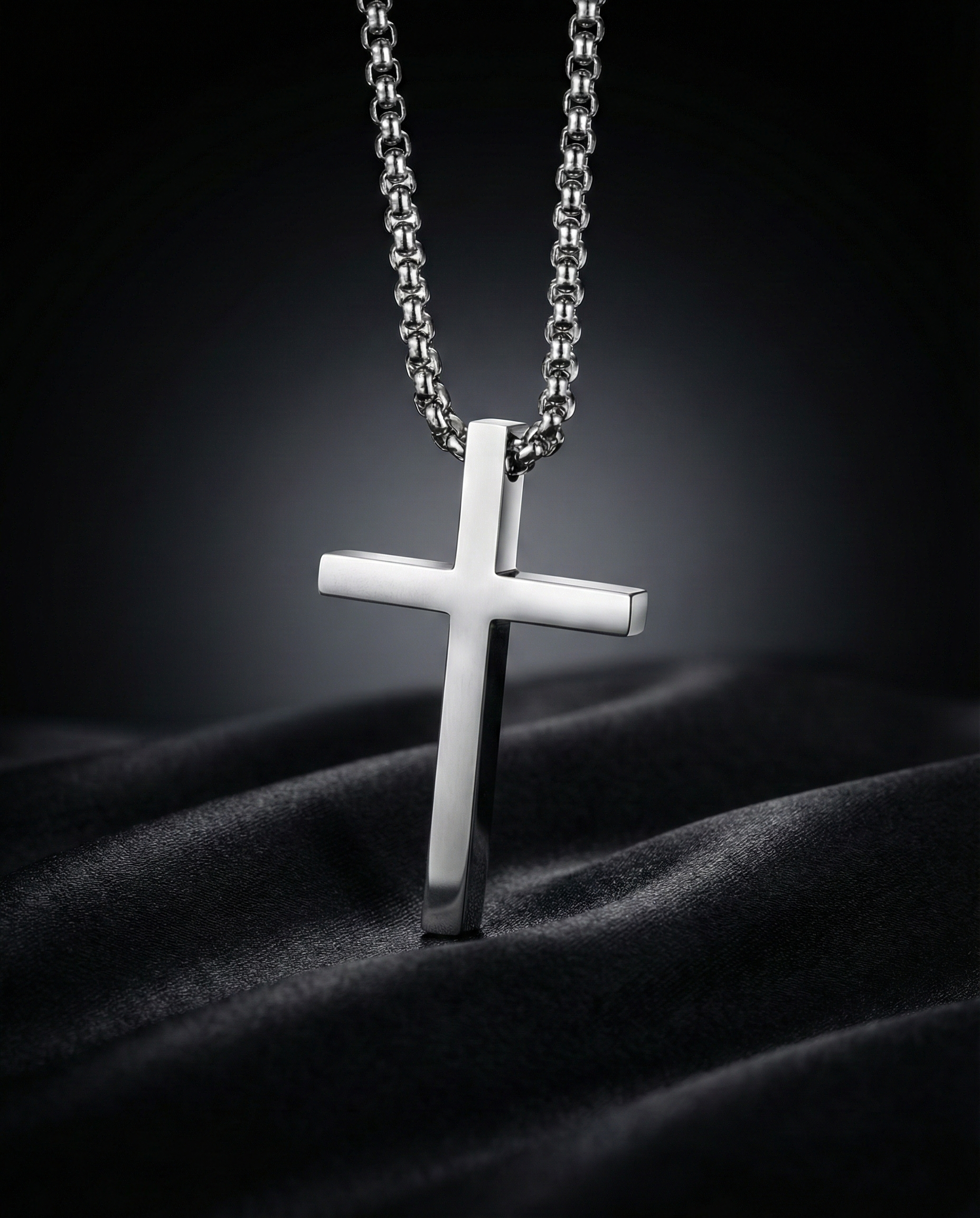 The Minimalist Steel Cross